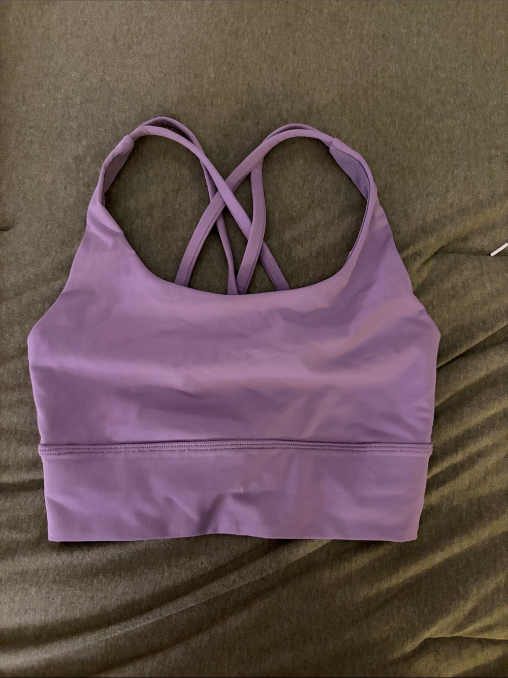 Women's Lululemon Cross-Back Sports Bra - Lavender Purple